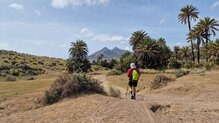 Con las Trek WP en senderos de tierra