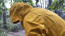 Marmot PreCip Eco Jacket: Se comporta bien debajo del agua.