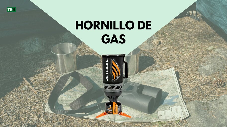 Cl�sico hornillo, este un poco m�s sofisticado y eficiente. Marca: Jetboil