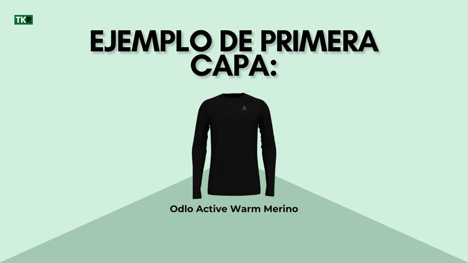 Ejemplo de primera capa Odlo