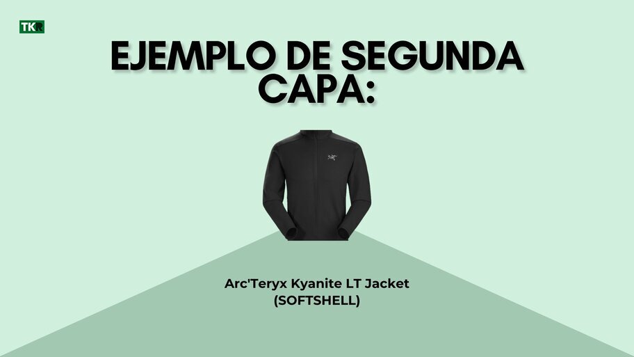Ejemplo segunda capa Arc'Teryx
