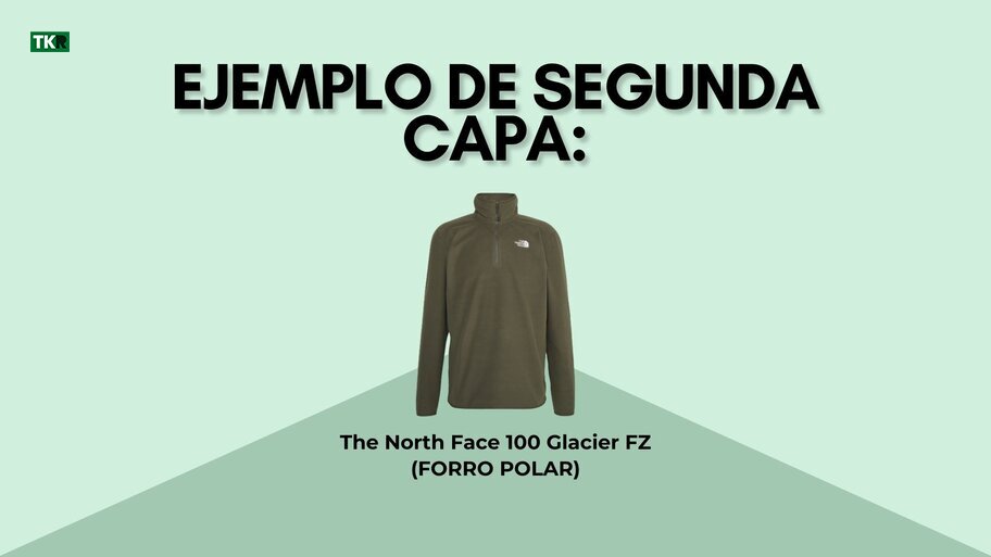 Ejemplo segunda capa The North Face