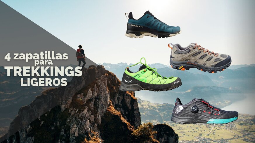 4 Zapatillas para Trekkings ligeros