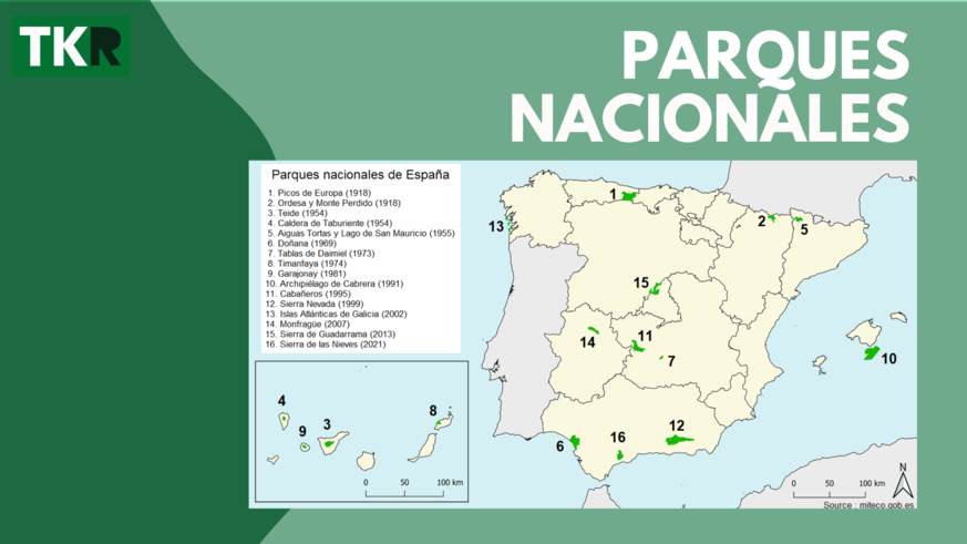 Los Parques Nacionales más antiguos de España