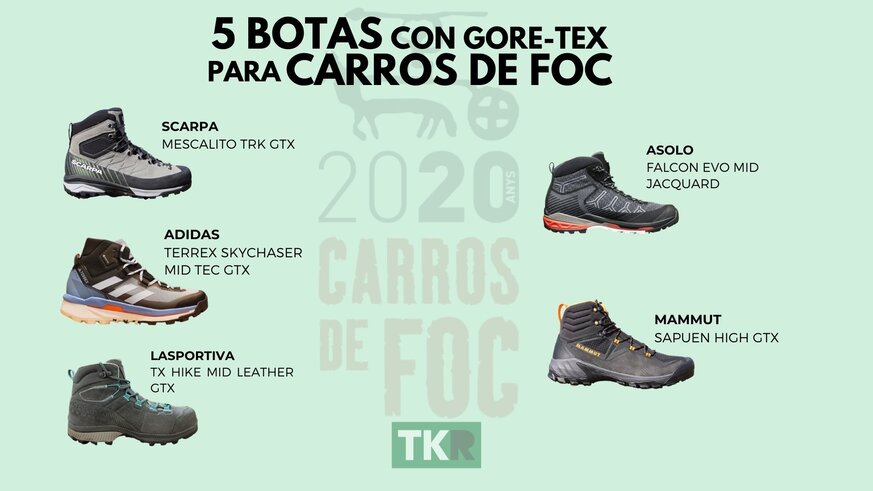 Os presentamos 5 botas para realizar la mtica CARROS DE FOC