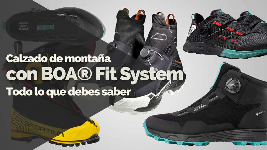 Descubre las mejores botas y zapatillas de trekking con BOA Fit System: ajuste rpido y microajustable, comodidad y proteccin en montaa. Comparamos Icebug, Viking, Millet y The North Face.