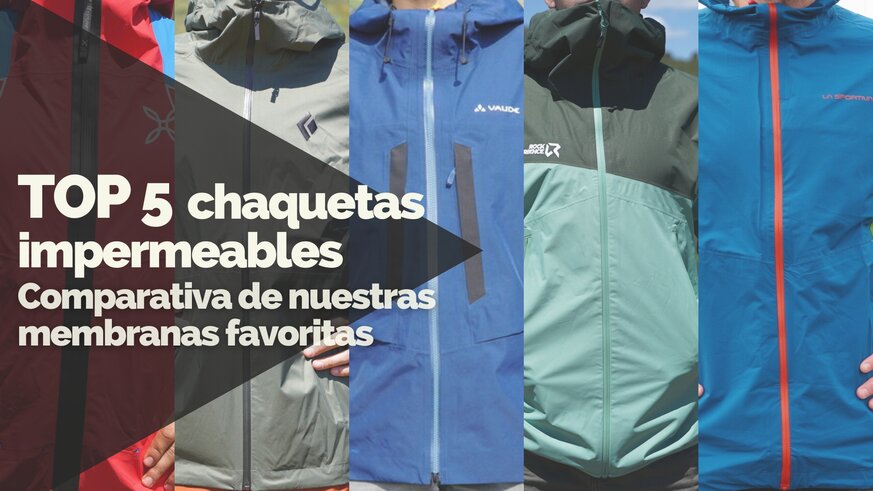 Top 5 chaquetas impermeables