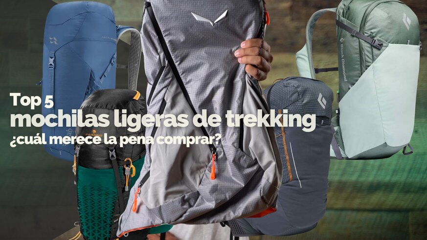 Las 5 mejores mochilas ligeras de trekking (2025)